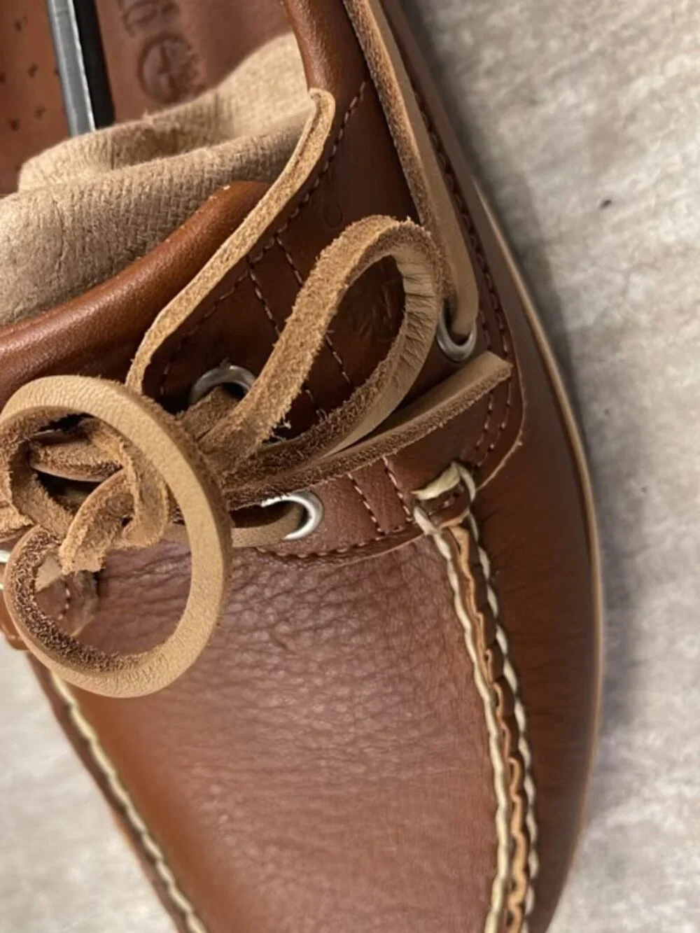 TIMBERLAND MEN'S CLASSIC BOAT SHOE RUST FULL GRAIN A4187-EM6 ALL SIZES